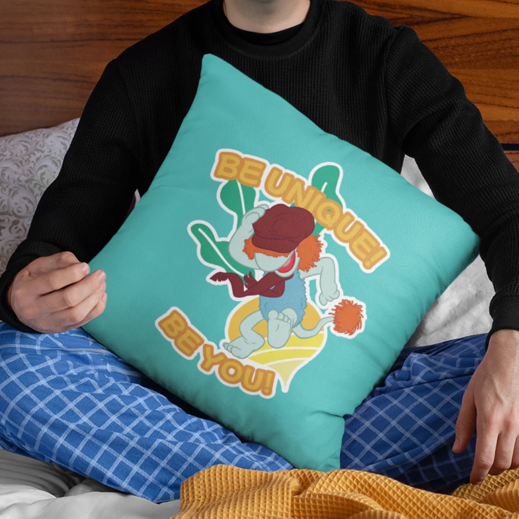 Be Unique! Be You! Fraggle Rock Cushion - Image 2