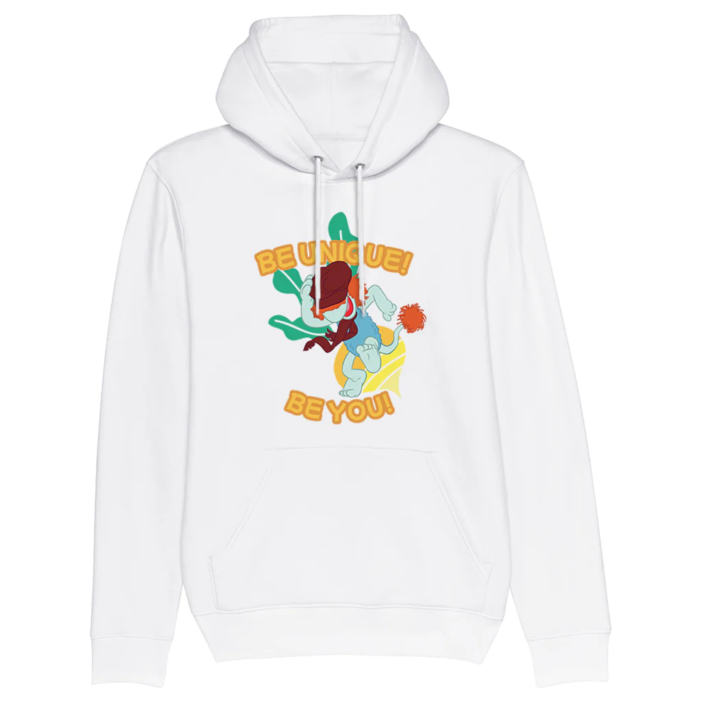 Be Unique! Be You! Fraggle Rock Hoodie