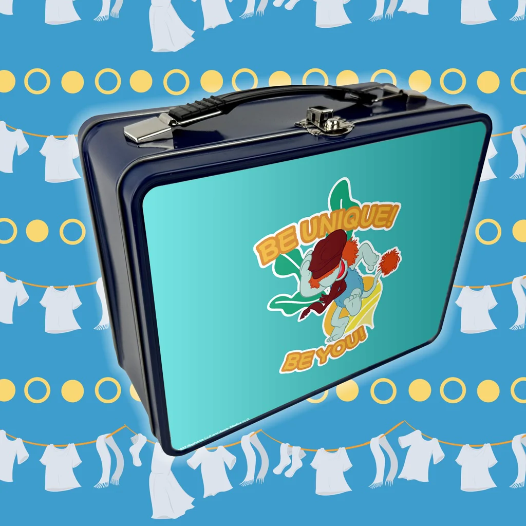 Be Unique! Be You! Fraggle Rock Metal Lunch Box - Image 3