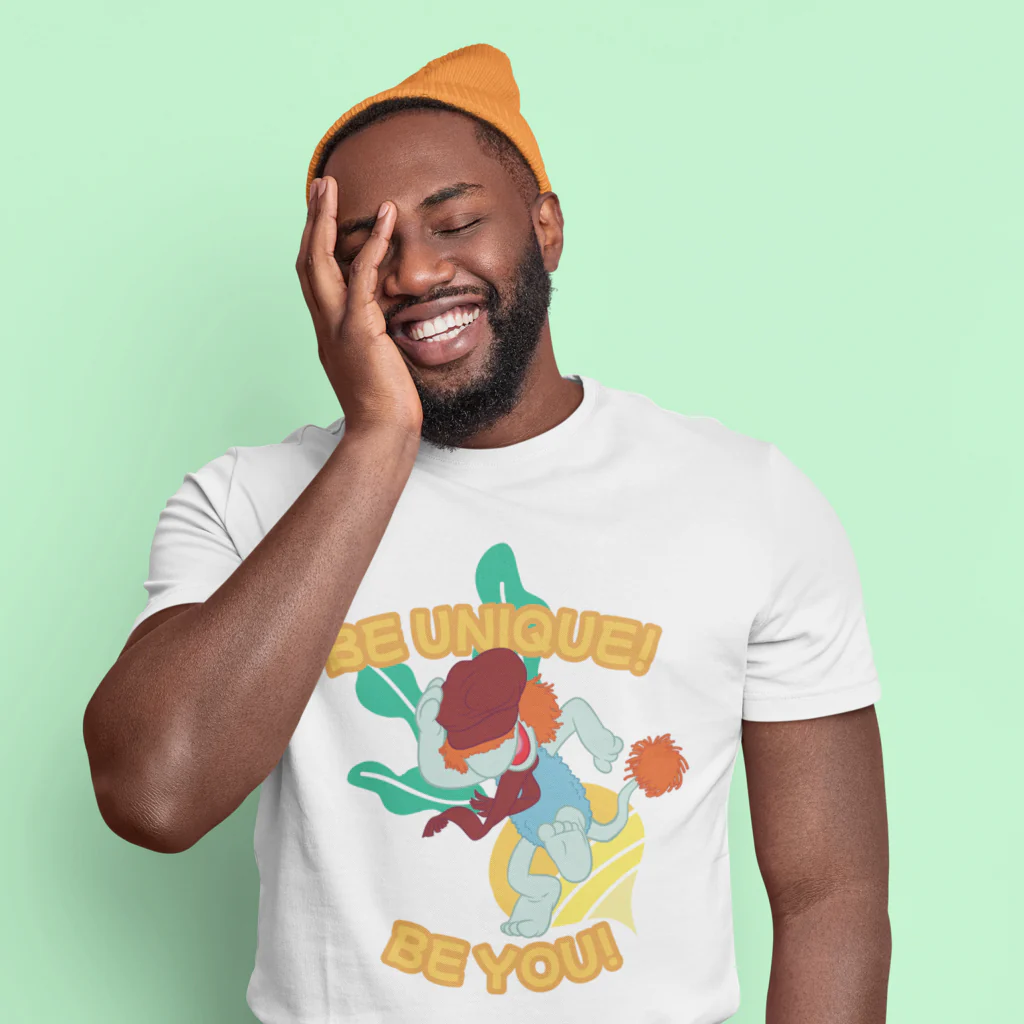 Be Unique! Be You! Fraggle Rock T-Shirt - Image 5