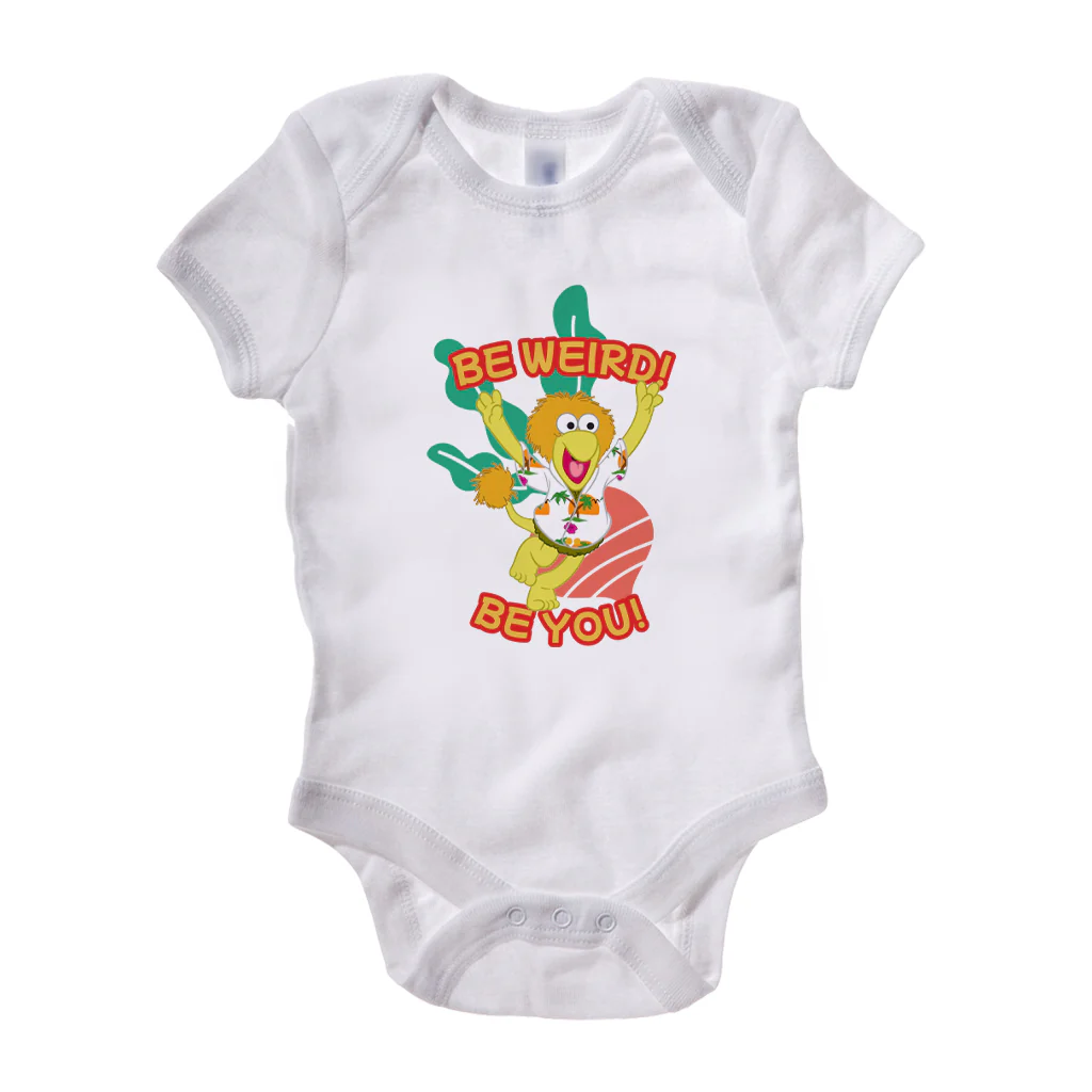 Be Weird! Be You! Fraggle Rock Baby Grow