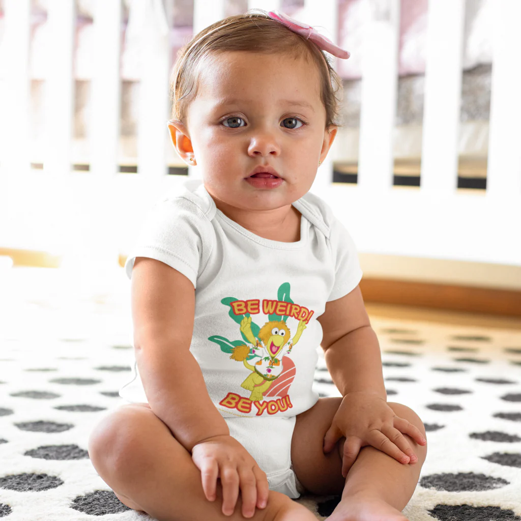 Be Weird! Be You! Fraggle Rock Baby Grow - Image 2