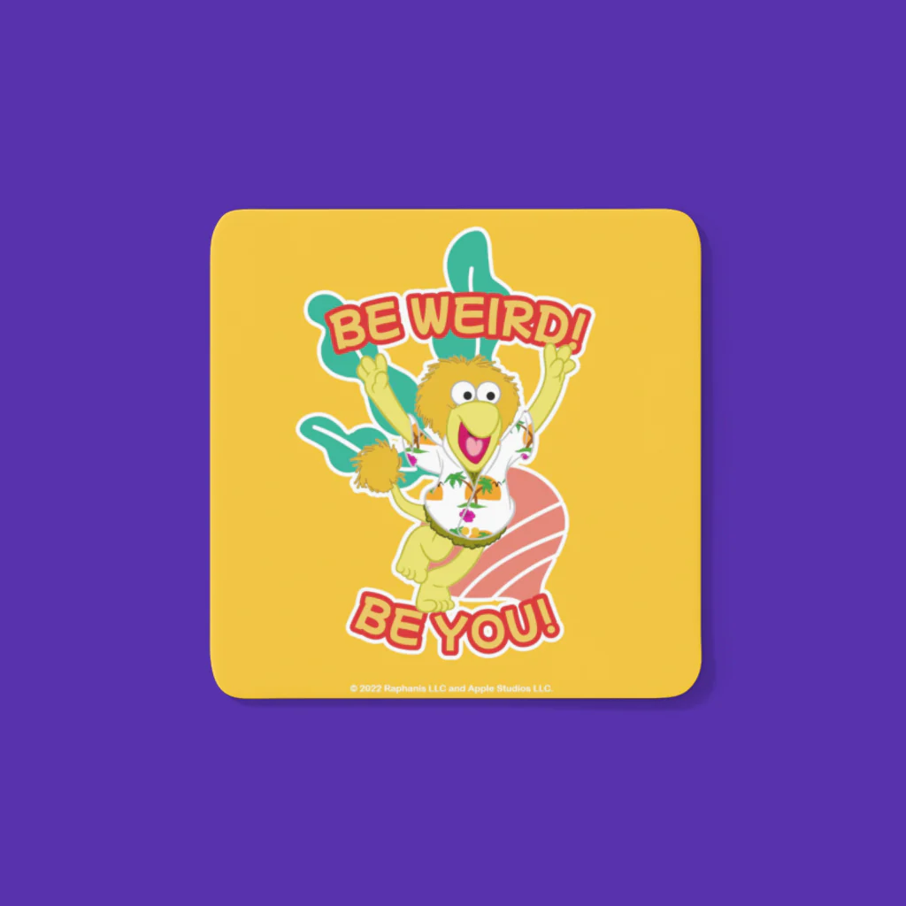 Be Weird! Be You! Fraggle Rock Coaster - Image 2