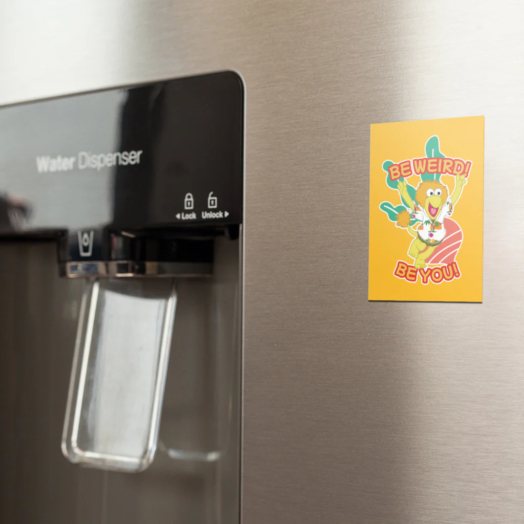 Be Weird! Be You! Fraggle Rock Magnet - Image 2