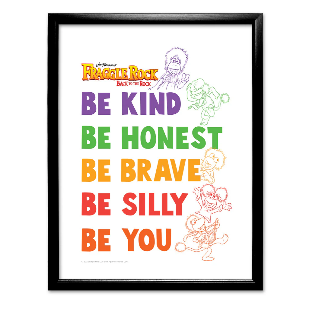 Be You Inspirational - Fraggle Rock Art Print - Image 3