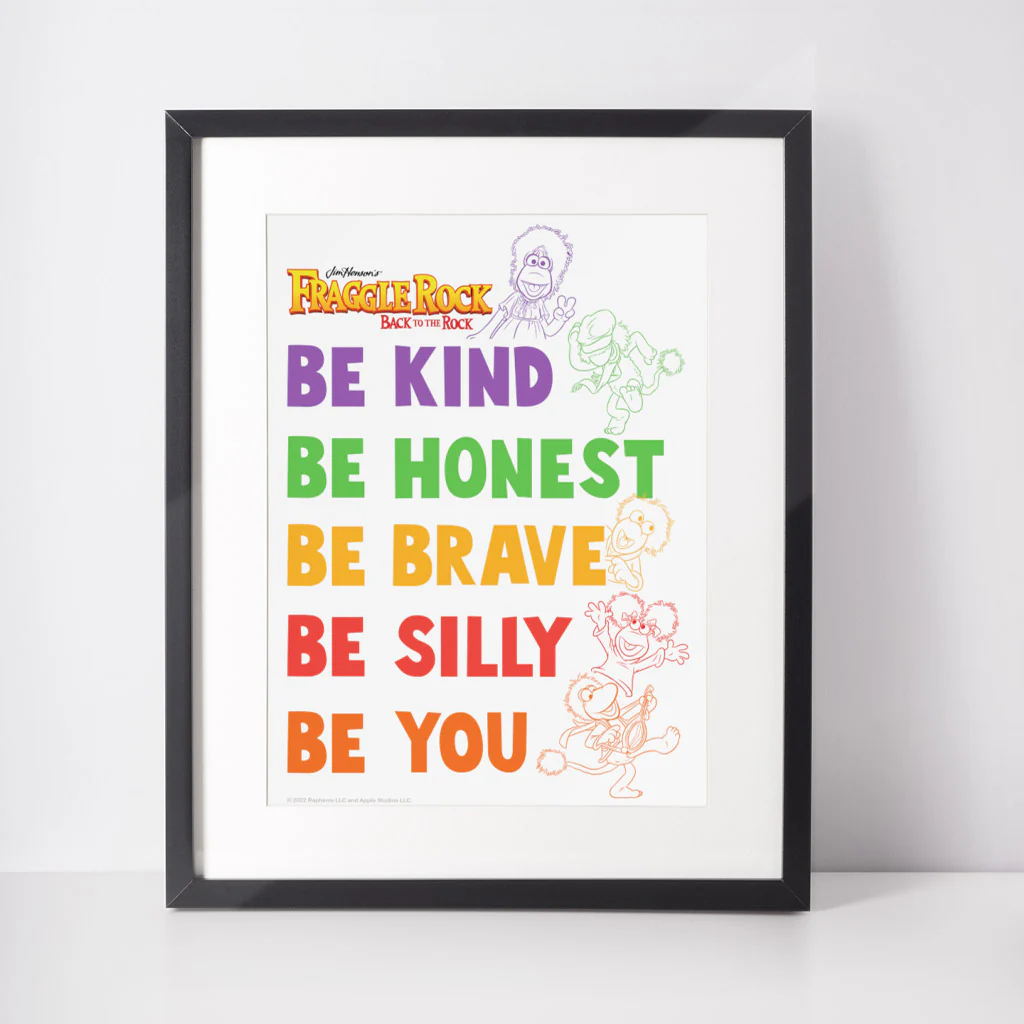 Be You Inspirational - Fraggle Rock Art Print - Image 4