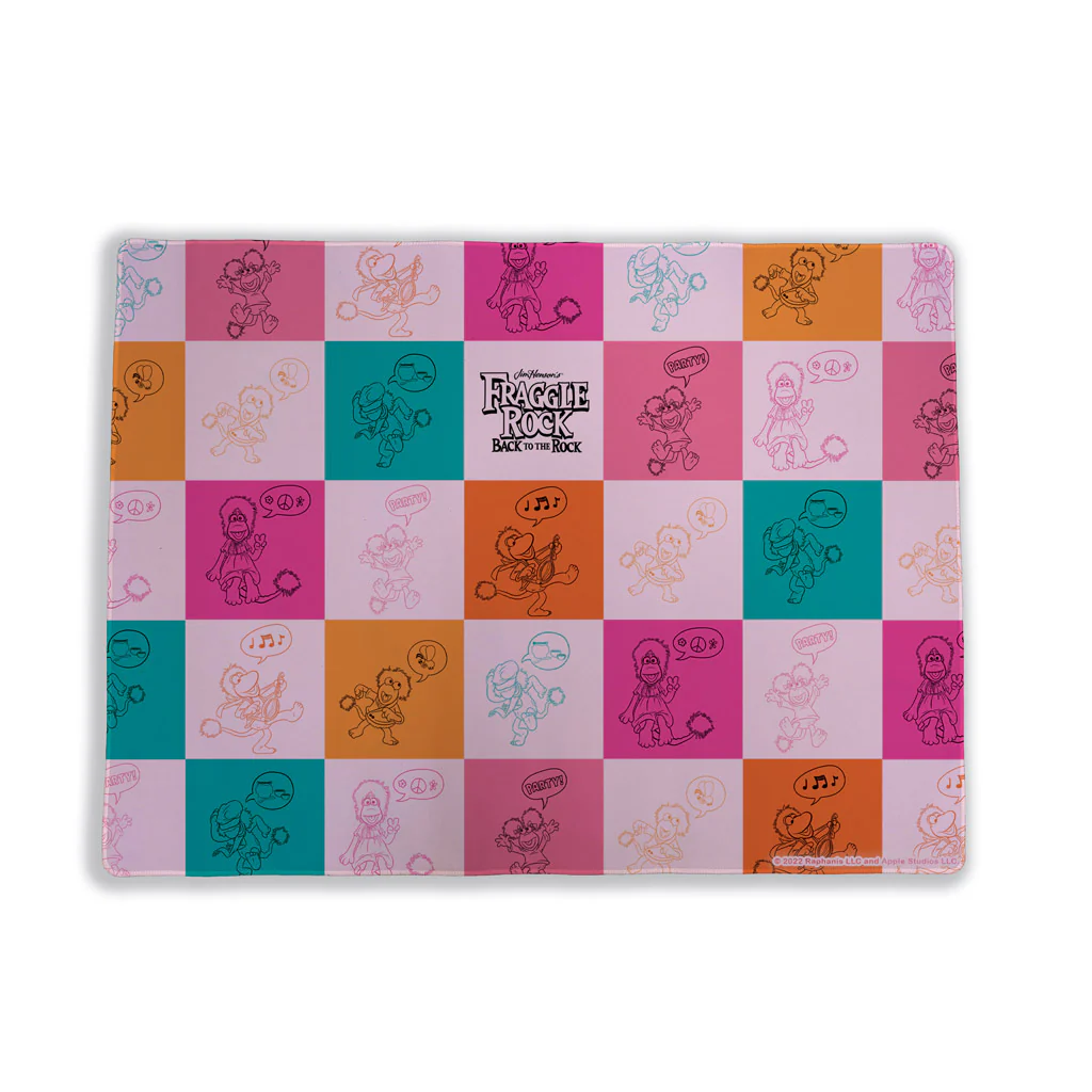 Colourful Checkered - Fraggle Rock Gamer Pad