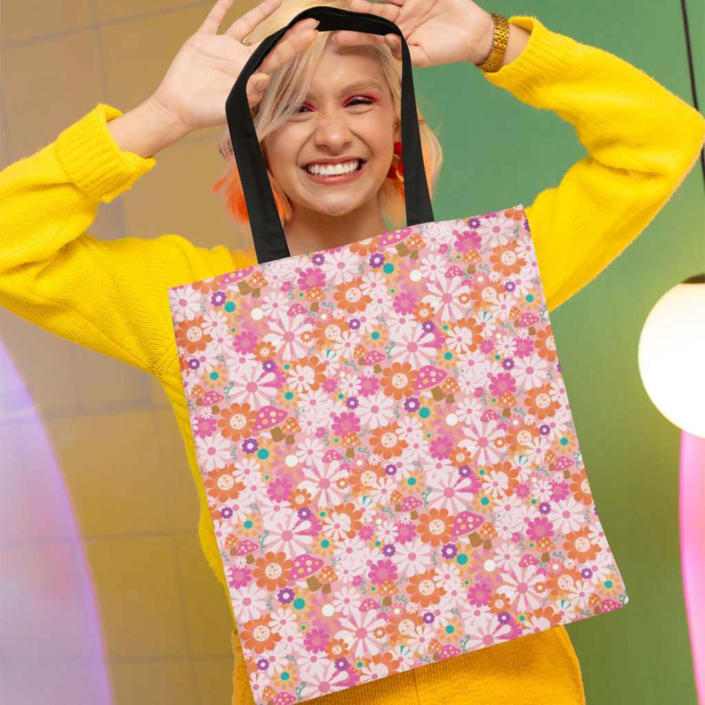 Colourful Checkered - Fraggle Rock Tote Bag - Image 3