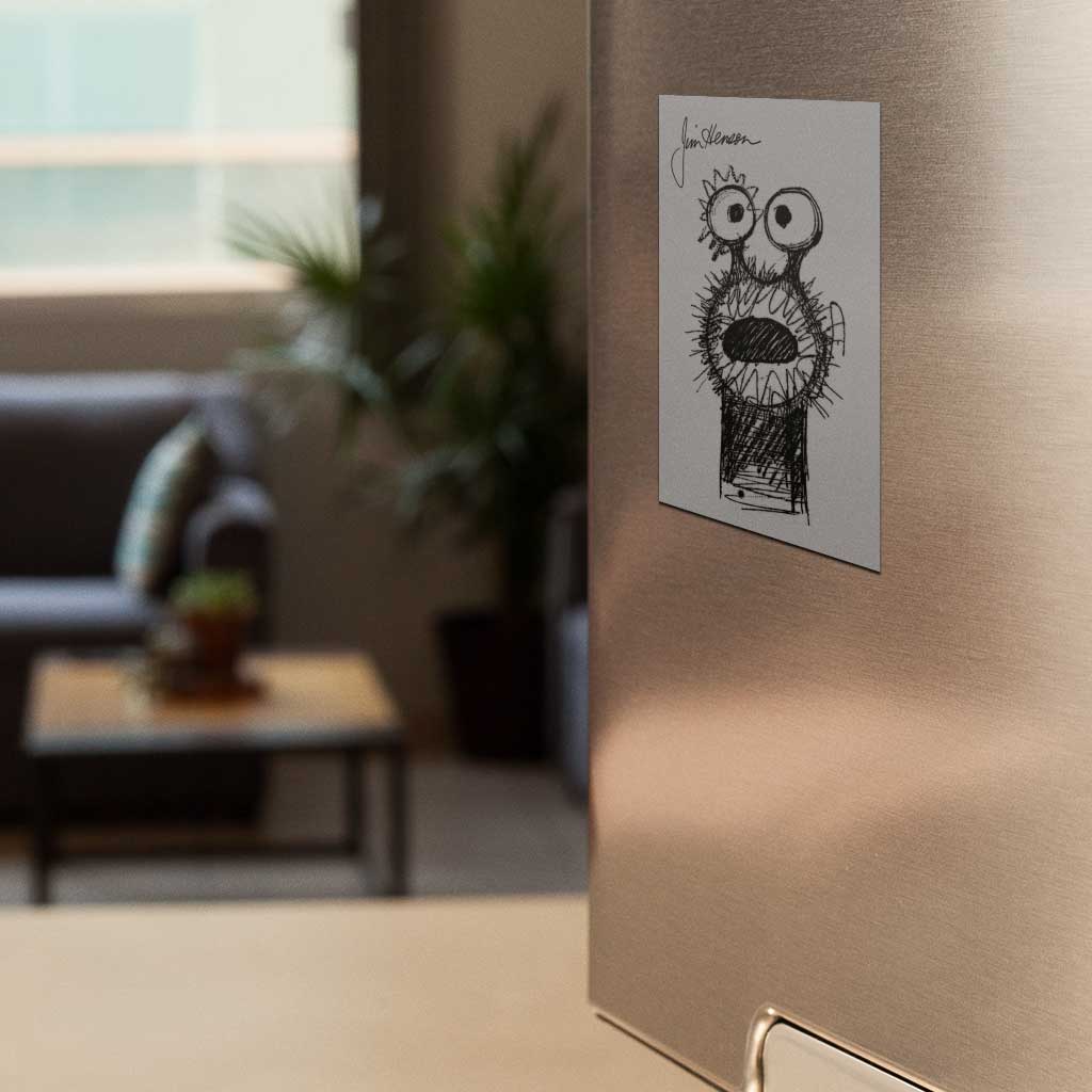 Creature Sketch - Jim Henson's Signature Magnet - Image 2