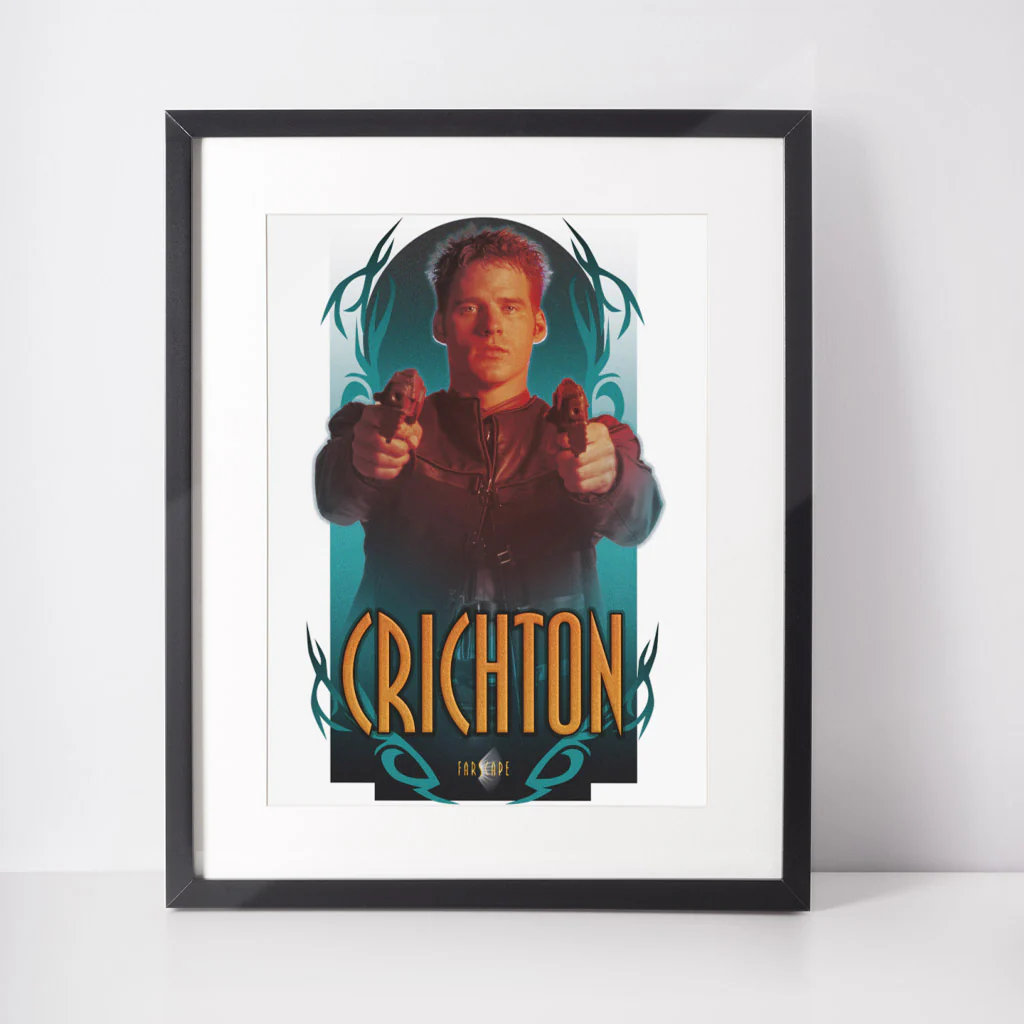 Crichton Art - Farscape Art Print