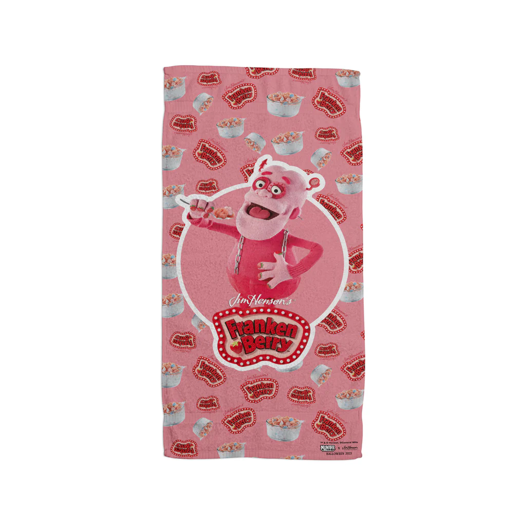 Franken Berry Beach Towel - Image 2
