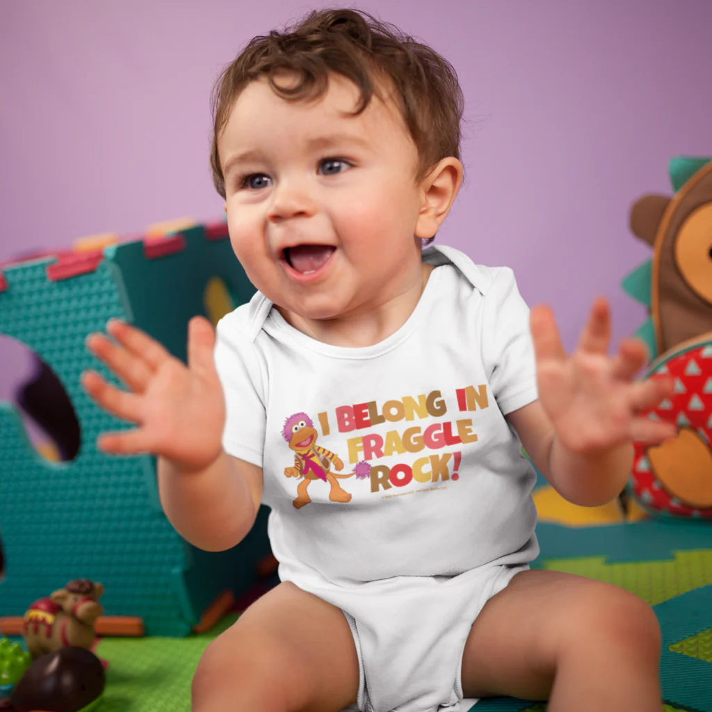 I Belong in Fraggle Rock! Baby Grow - Image 2