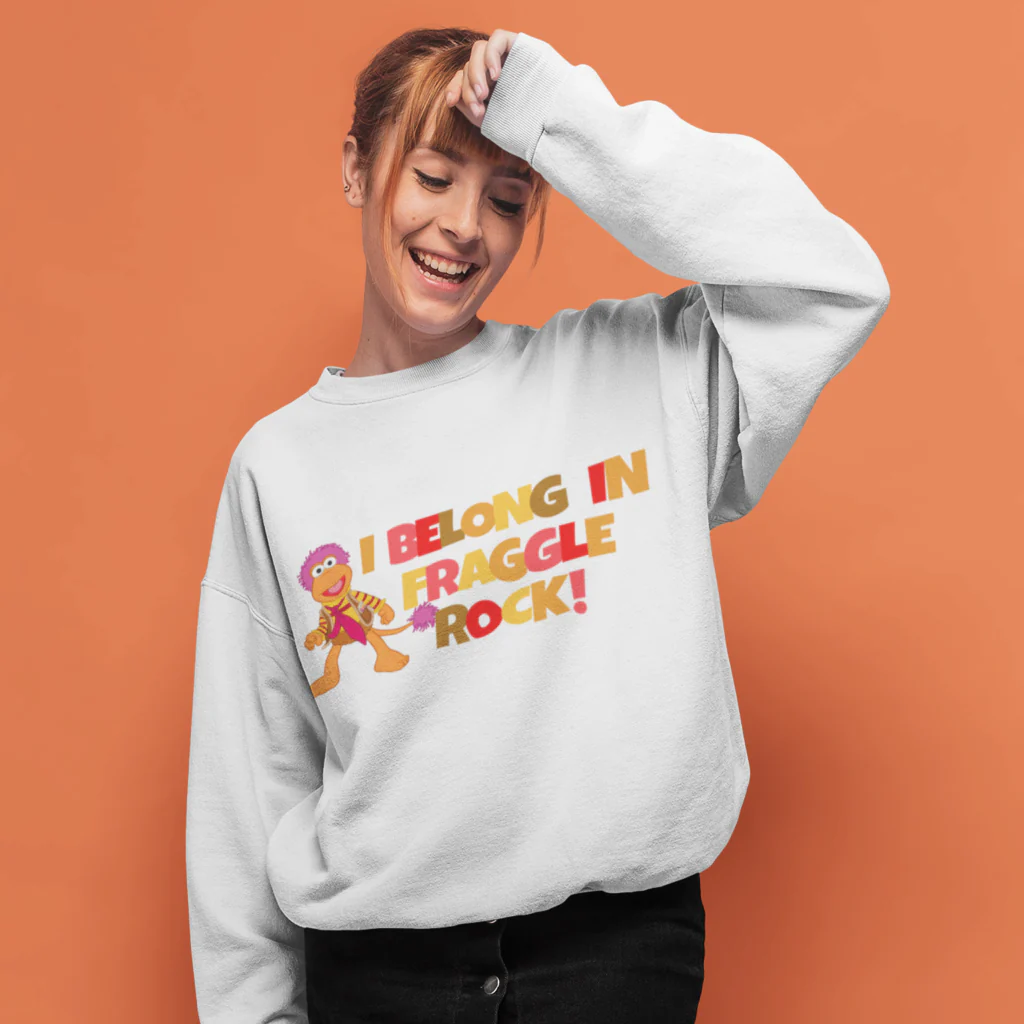 I Belong in Fraggle Rock! Sweatshirt - Image 4