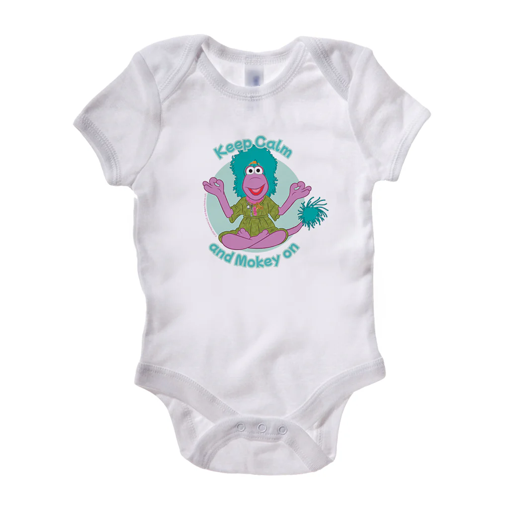 Keep Calm and Mokey on Fraggle Rock Baby Grow