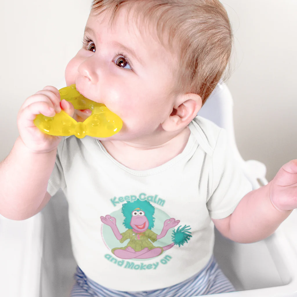 Keep Calm and Mokey on Fraggle Rock Baby Grow - Image 2