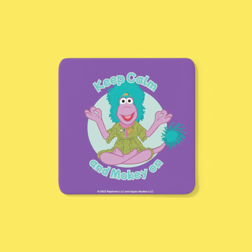 Keep Calm and Mokey on Fraggle Rock Coaster - Image 2