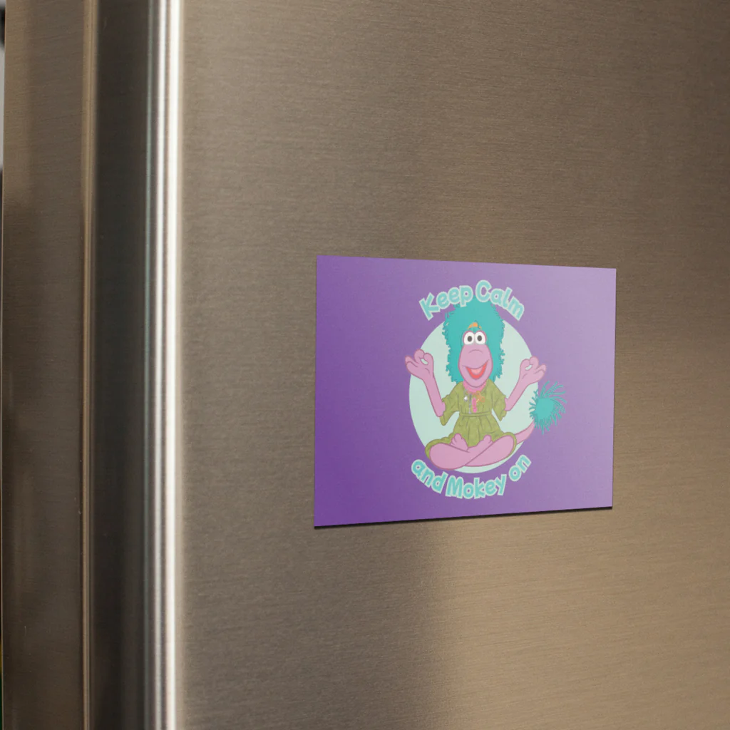 Keep Calm and Mokey on Fraggle Rock Magnet - Image 2
