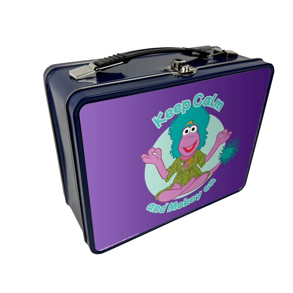 Keep Calm and Mokey on Fraggle Rock Metal Lunch Box - Image 2