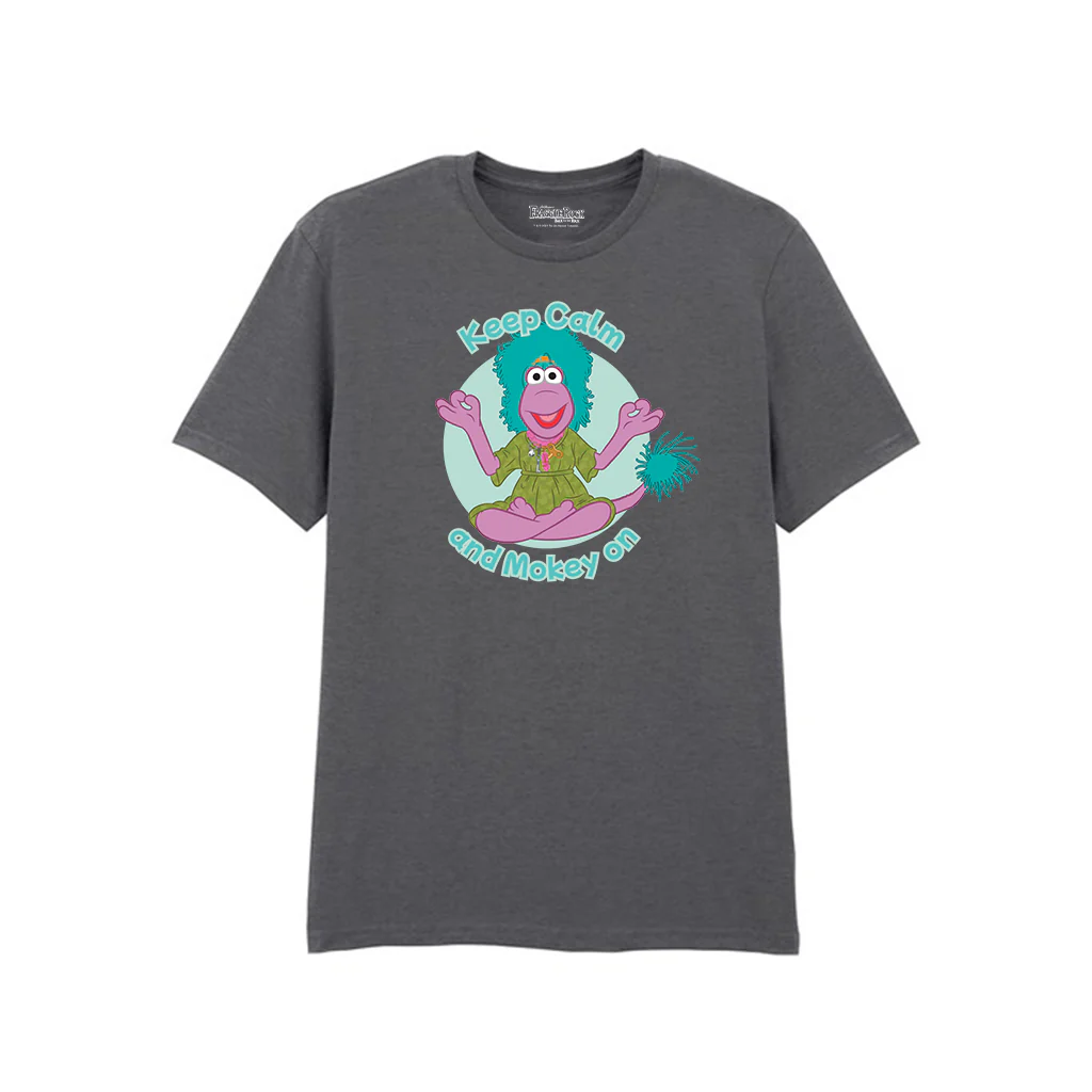 Keep Calm and Mokey on Fraggle Rock T-Shirt - Image 3