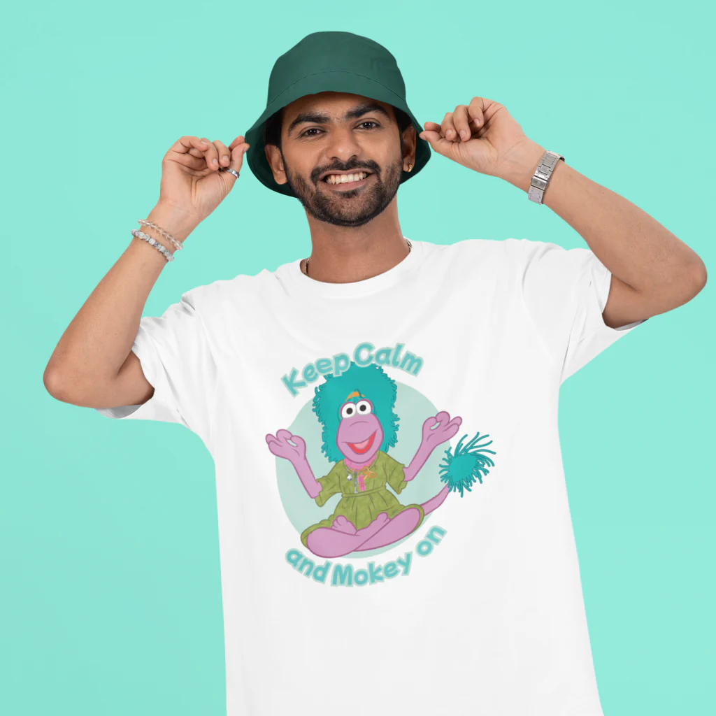 Keep Calm and Mokey on Fraggle Rock T-Shirt - Image 5
