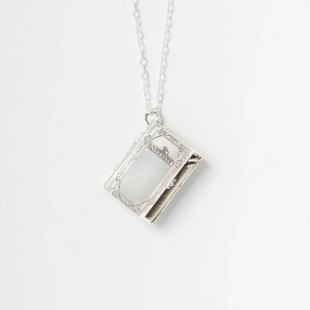 Labyrinth Story Book Necklace