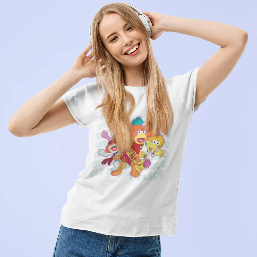 My Happy Place Fraggle Rock T-Shirt - Image 5