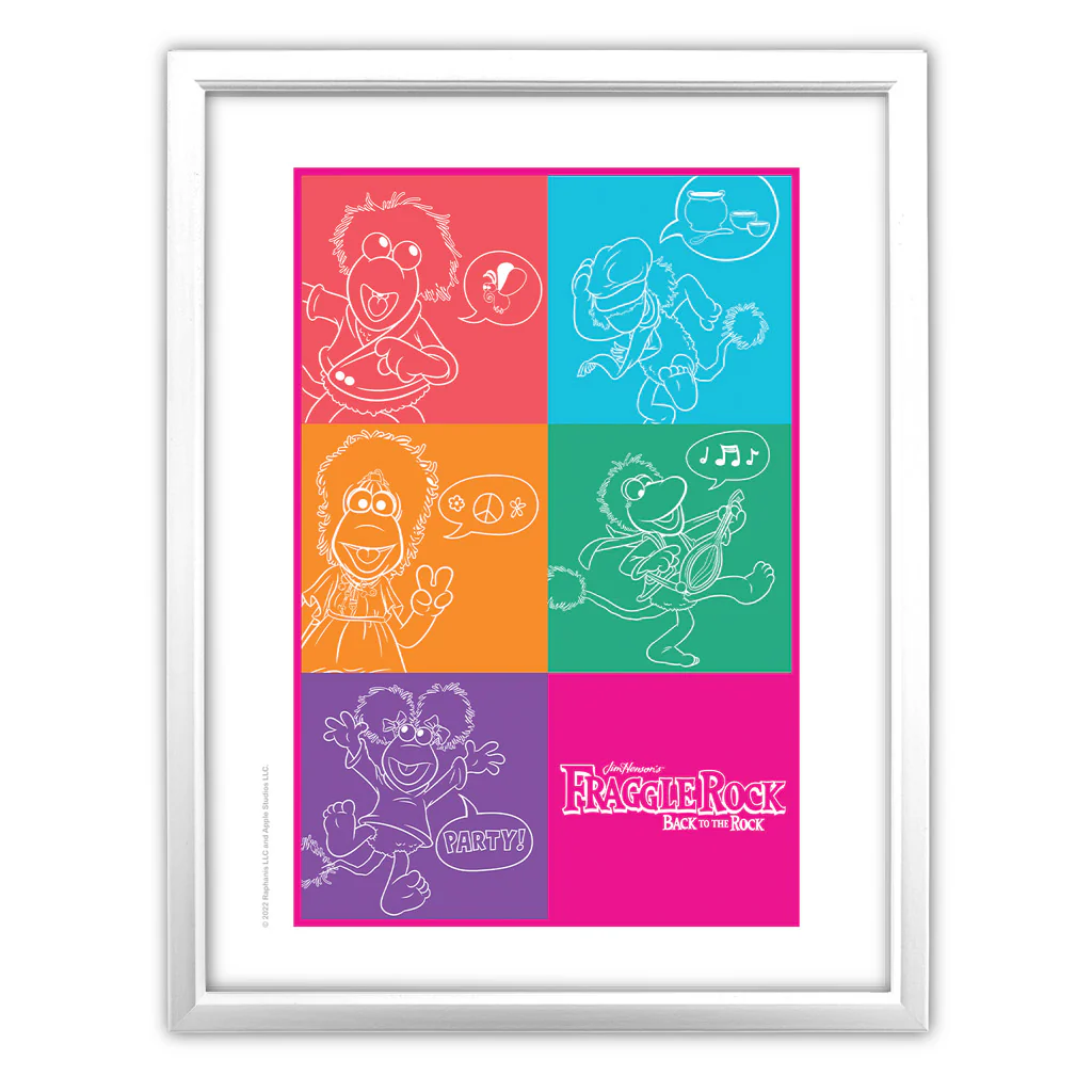 Pop Art - Fraggle Rock Art Print - Image 2