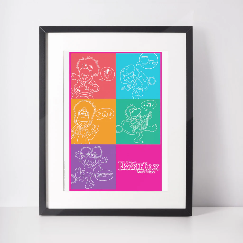 Pop Art - Fraggle Rock Art Print - Image 4
