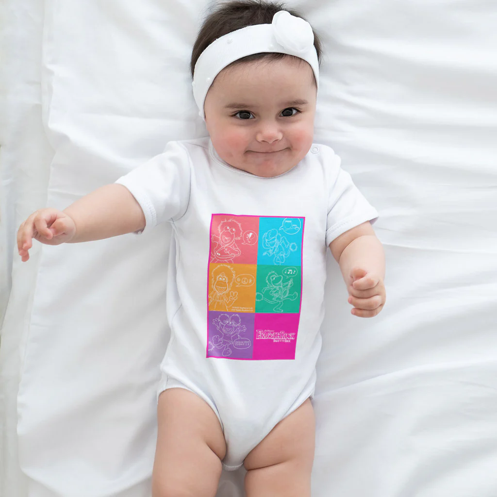 Pop Art - Fraggle Rock Baby Grow - Image 3