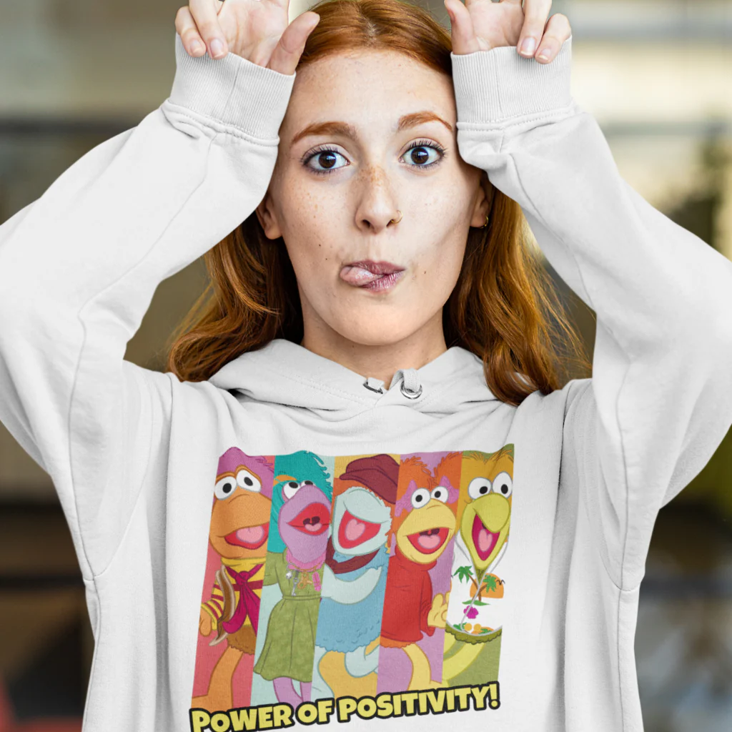 Power of Positivity! Fraggle Rock Hoodie - Image 3