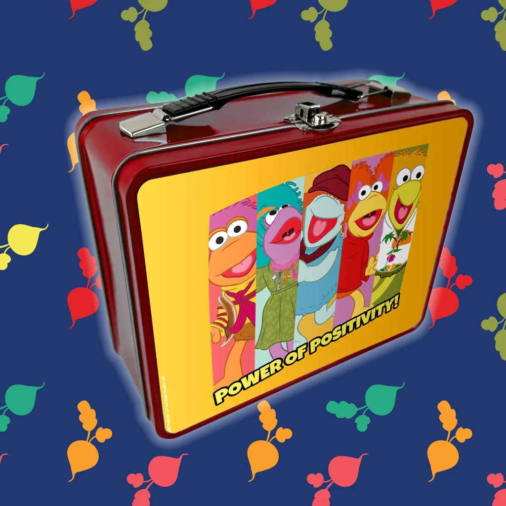 Power of Positivity! Fraggle Rock Metal Lunch Box - Image 3