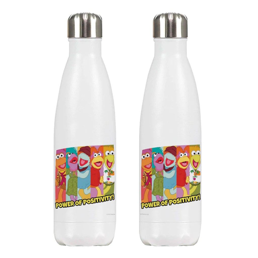 Power of Positivity! Fraggle Rock Premium Water Bottle