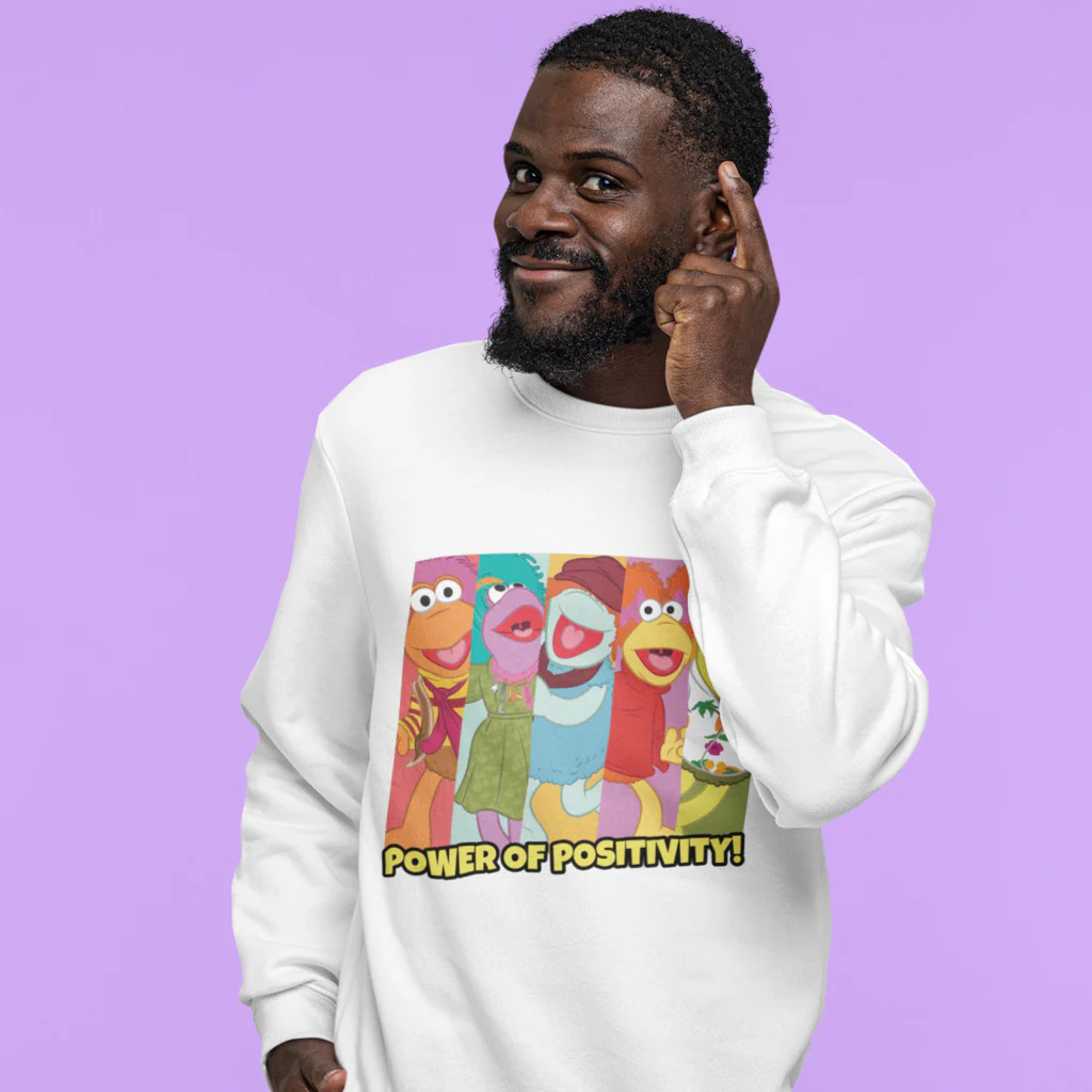 Power of Positivity! Fraggle Rock Sweatshirt - Image 4
