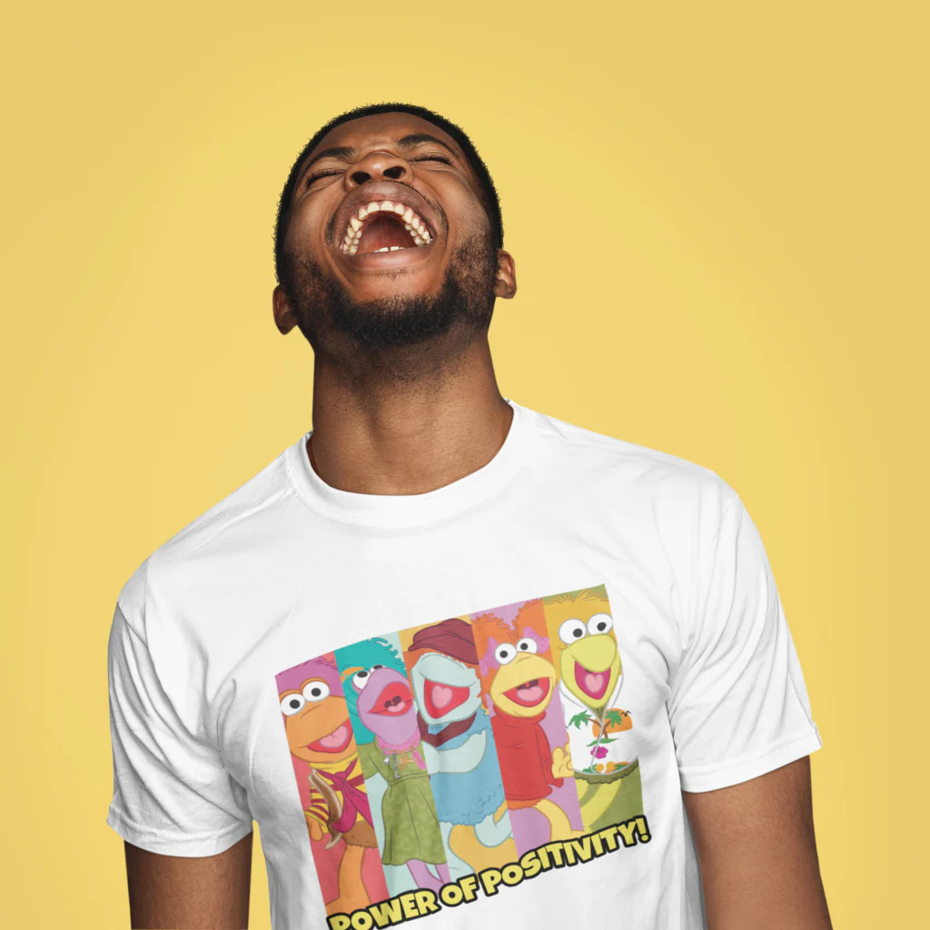Power of Positivity! Fraggle Rock T-Shirt - Image 5