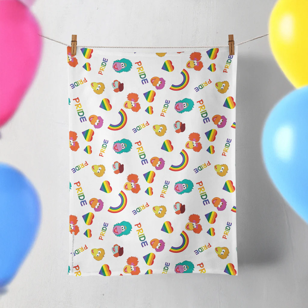 Pride Fraggle Rock Tea Towel - Image 2