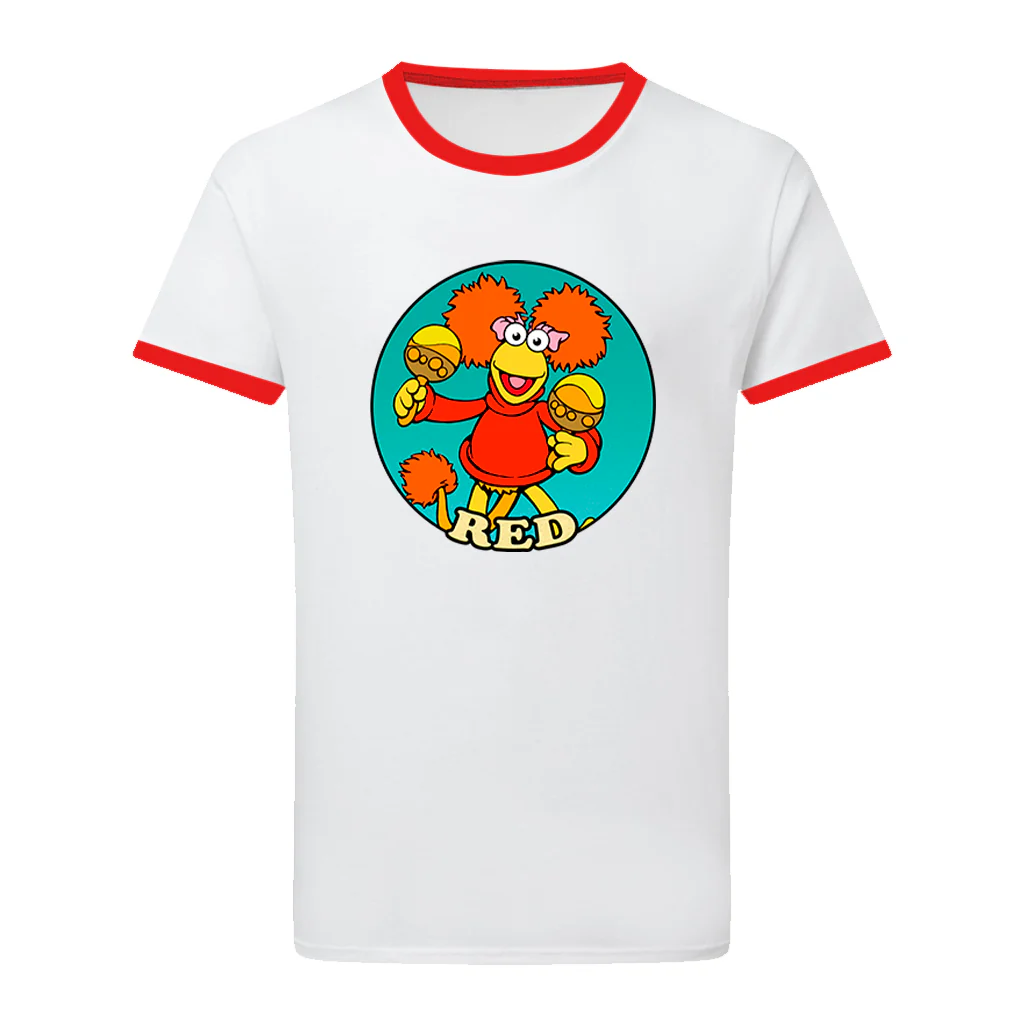 RED - Fraggle Rock Classic Ringer T-Shirt