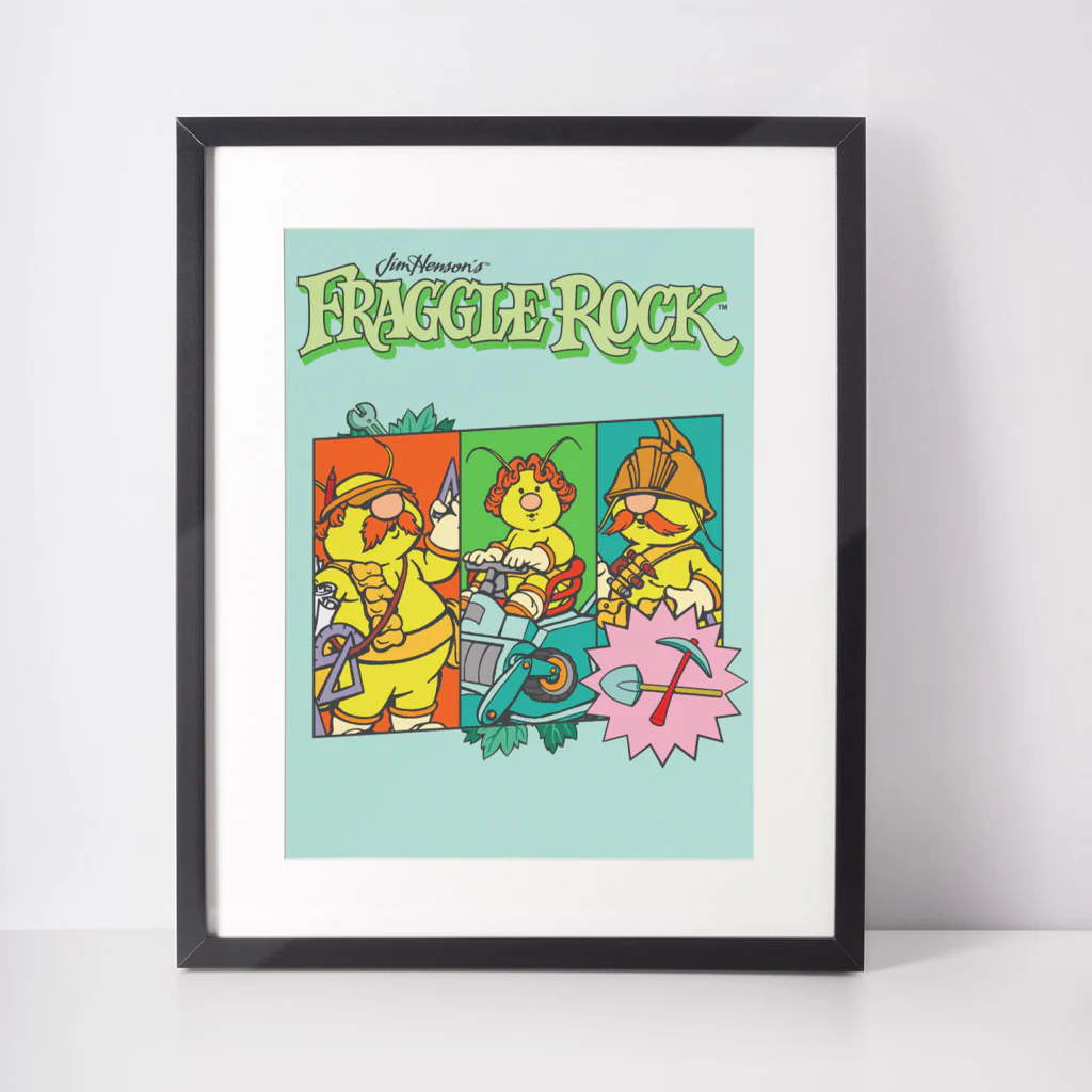 The Doozers & Tools - Fraggle Rock Classic Art Print - Image 4