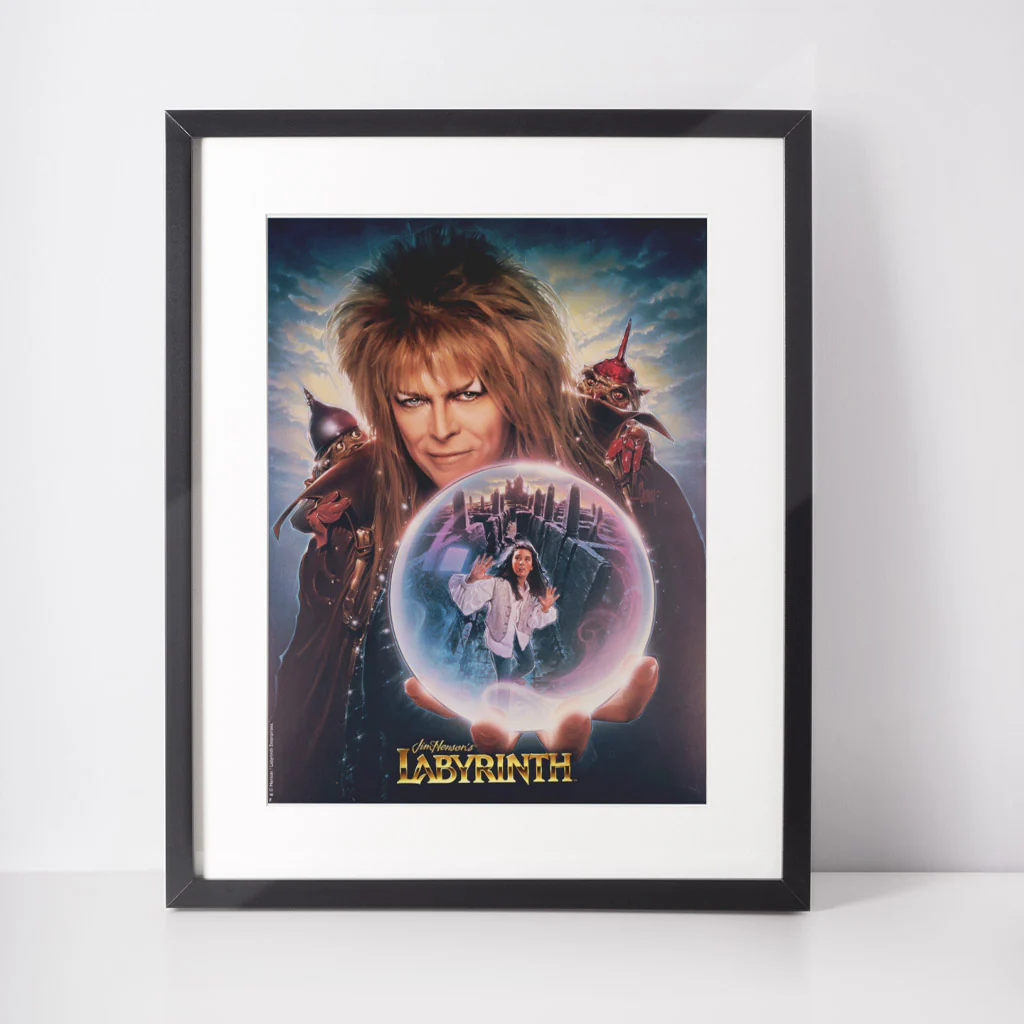 The Goblin King's Gaze - Labyrinth Art Print - Image 2
