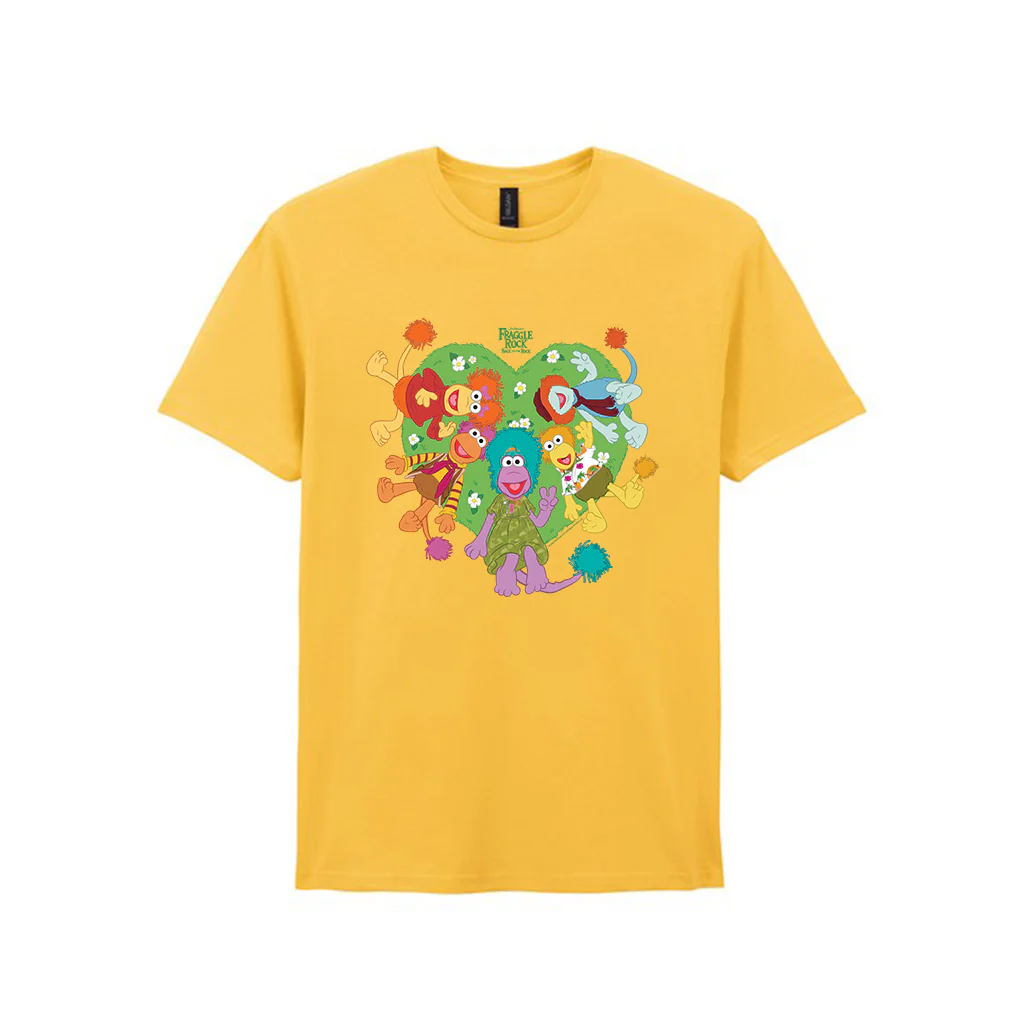 The Green Leafy Heart - Fraggle Rock T-Shirt - Image 3