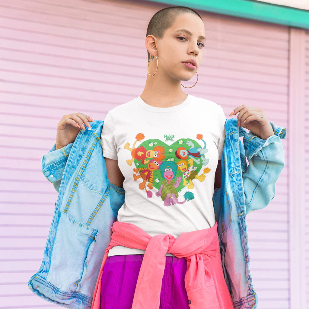 The Green Leafy Heart - Fraggle Rock T-Shirt - Image 4