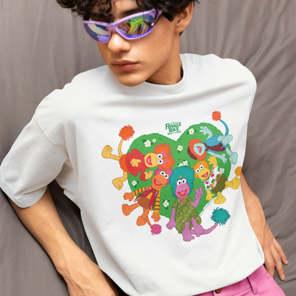 The Green Leafy Heart - Fraggle Rock T-Shirt - Image 5