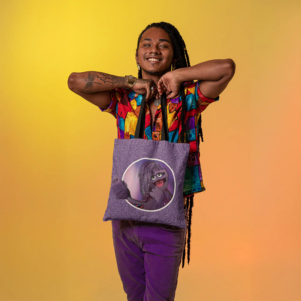 Welcome to the Glitter Globe Tote Bag - Image 2